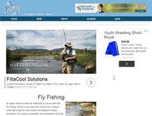 Tablet Screenshot of flyfishing.com